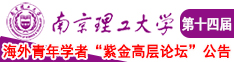 大骚屄被肏视频南京理工大学第十四届海外青年学者紫金论坛诚邀海内外英才！